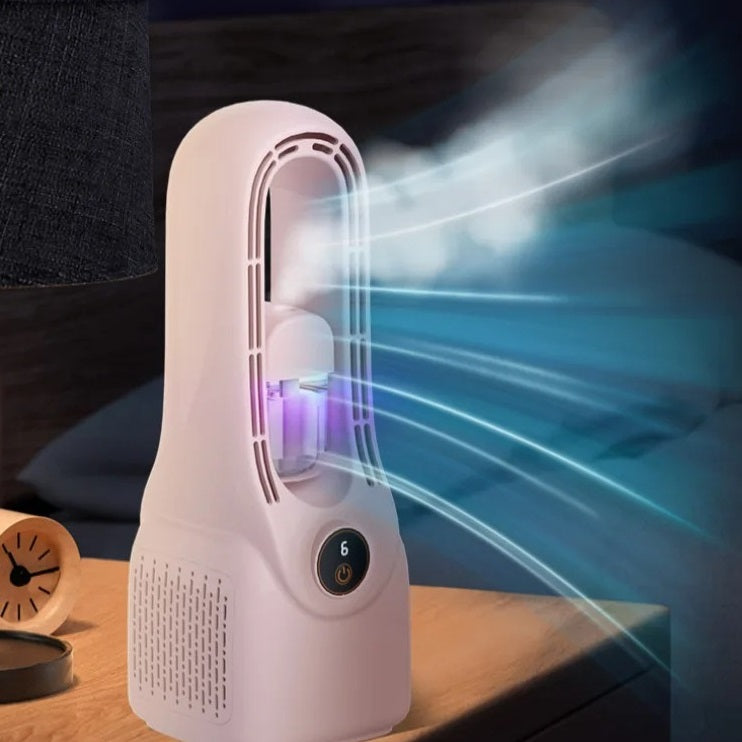 Mini aire acondicionado humidificador