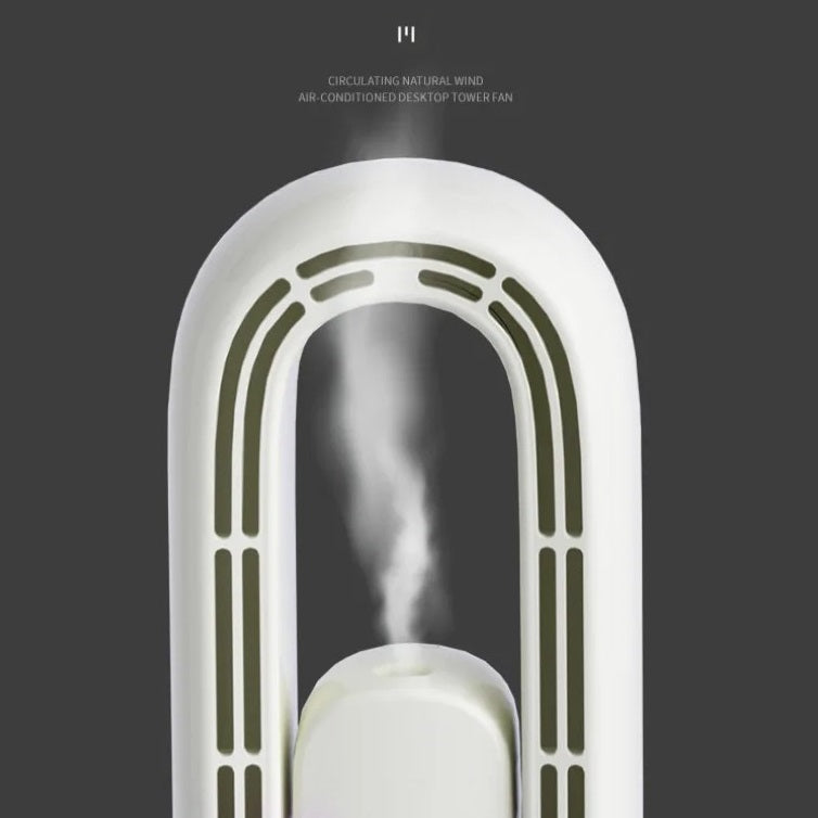 Mini aire acondicionado humidificador