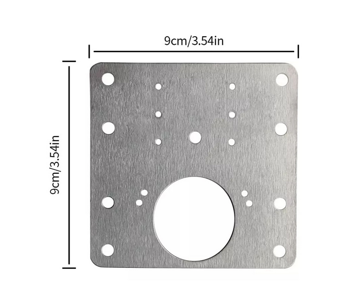 Pack 12 Placas Para Reparación de Bisagras