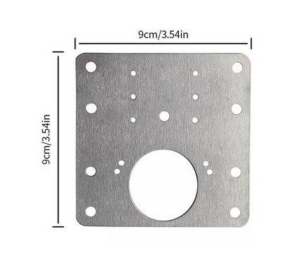 Pack 12 Placas Para Reparación de Bisagras