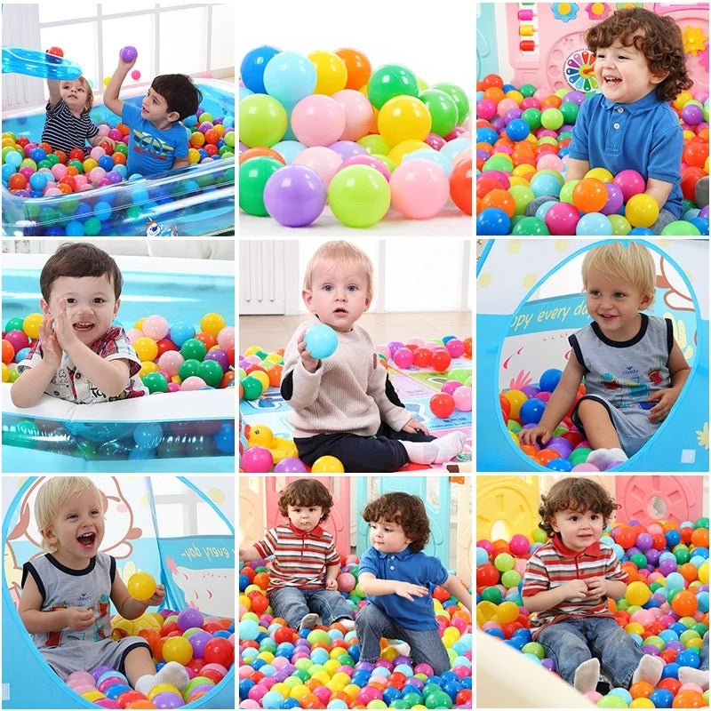 Pack de 100 Pelotas Plásticas para Piscina