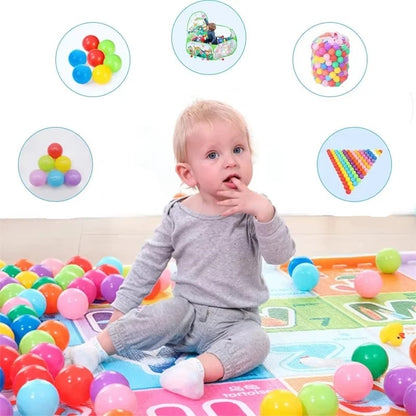 Pack de 100 Pelotas Plásticas para Piscina