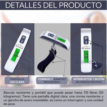 Pesa para maletas Pro Outdoor