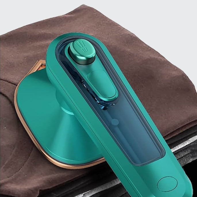 Mini plancha de ropa para viajes