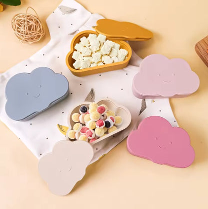 Porta snack de silicona.