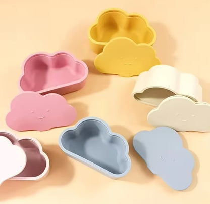 Porta snack de silicona.