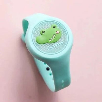 Pulsera para niños en forma de reloj repelente de mosquitos