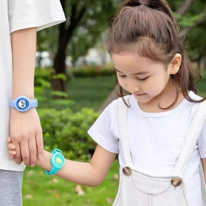 Pulsera para niños en forma de reloj repelente de mosquitos