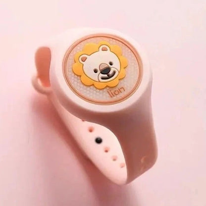 Pulsera para niños en forma de reloj repelente de mosquitos