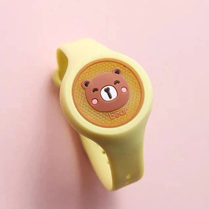 Pulsera para niños en forma de reloj repelente de mosquitos