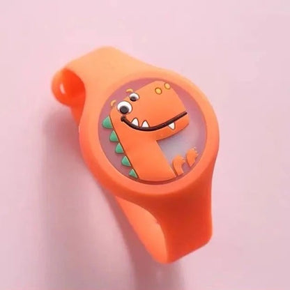 Pulsera para niños en forma de reloj repelente de mosquitos