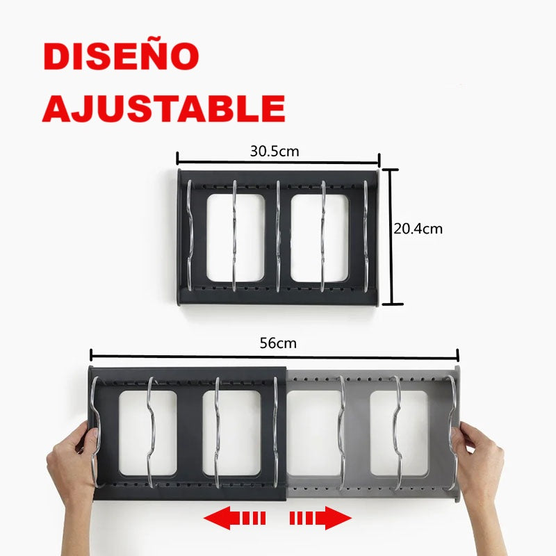 Rack Organizador De Tapas De Ollas