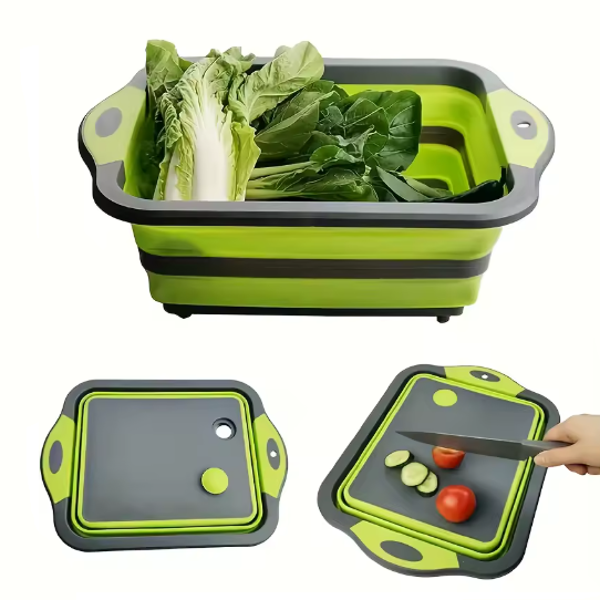 Tabla de Corte Expandible Multiuso 3 en 1