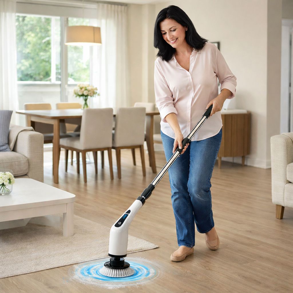 Cepillo eléctrico de limpieza, Adios al esfuerzo!