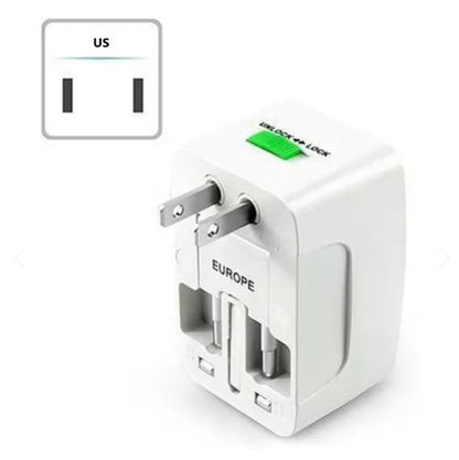 Adaptador enchufe universal para viajes