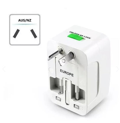 Adaptador enchufe universal para viajes