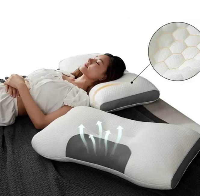 Almohada Cervical Viscoelástica con Memoria 3D