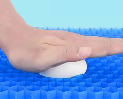 Cobertor acolchado de gel para sillín de bicicleta