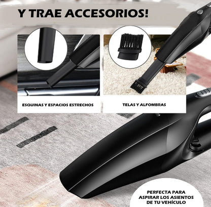 Aspiradora de Carro Alta Potencia