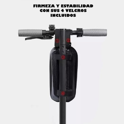 Bolso rígido colgante para bicicleta o scooter