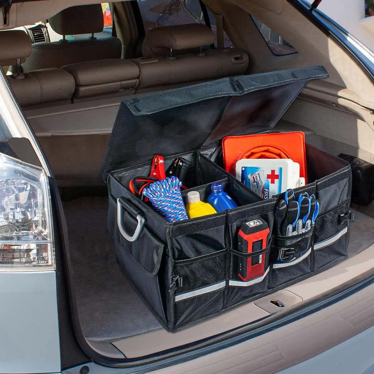 Organizador para maletero de auto ¡Orden y espacio al instante!