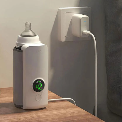 Calentador de mamadera recargable