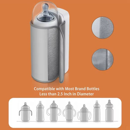 Calentador de mamadera recargable