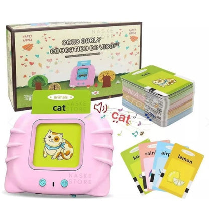 Juego lector de tarjetas aprendo inglés