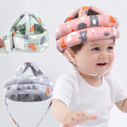 Casco antigolpes acolchado para niños