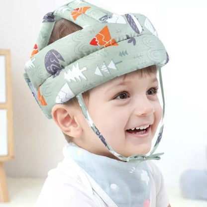 Casco antigolpes acolchado para niños