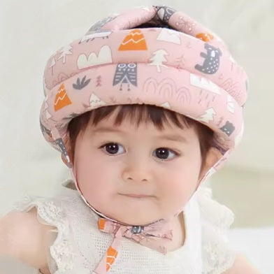 Casco antigolpes acolchado para niños