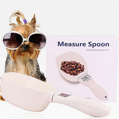 Cuchara digital Pesa de alimento para mascotas