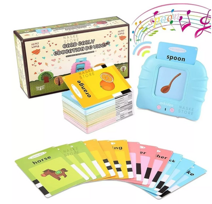 Juego lector de tarjetas aprendo inglés
