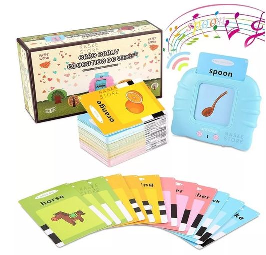 Juego lector de tarjetas aprendo inglés