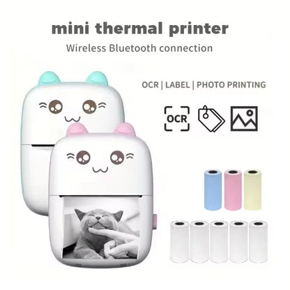 Mini impresora portátil Gatito