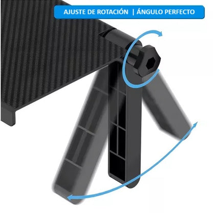 Soporte organizador de TV y Computador