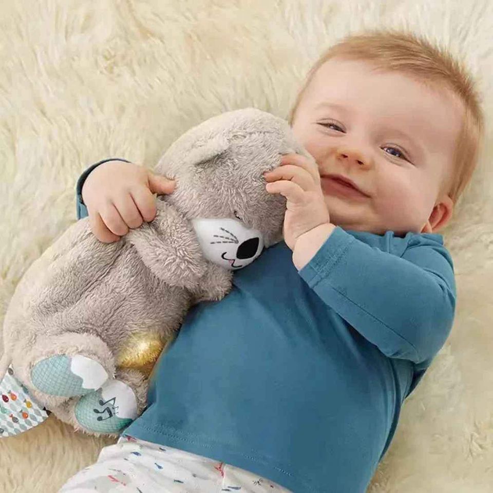 Peluche relajación Nutria Beige