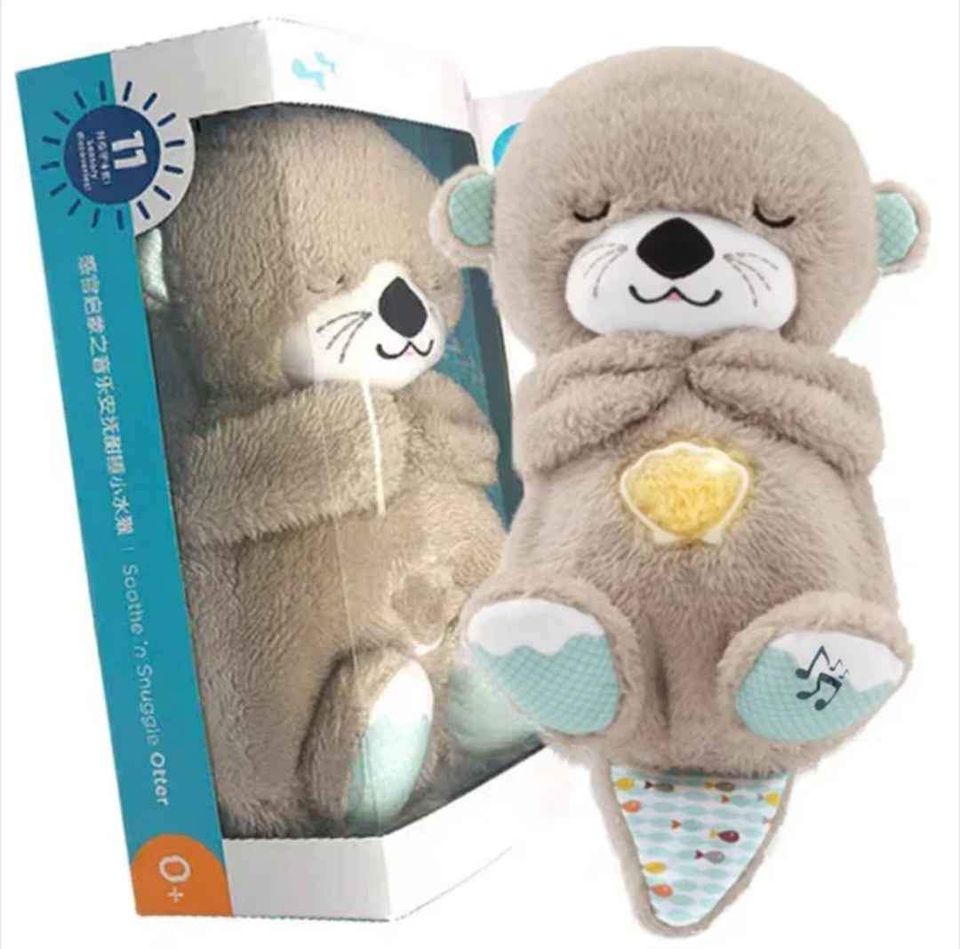 Peluche relajación Nutria Beige