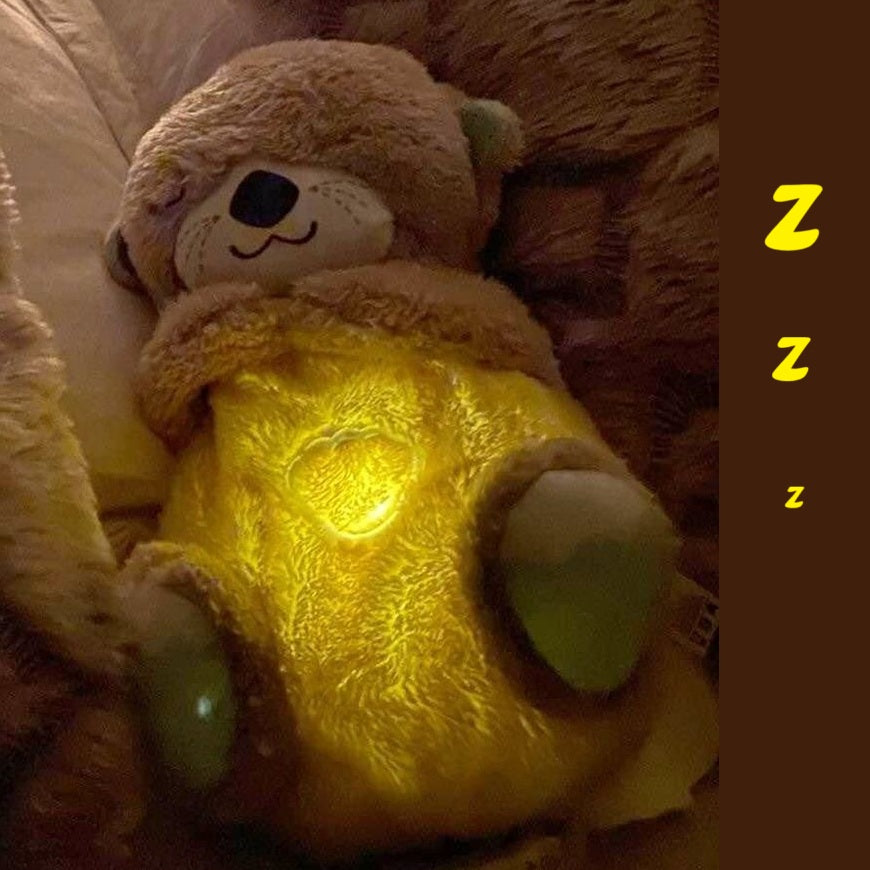 Peluche relajación Nutria Beige