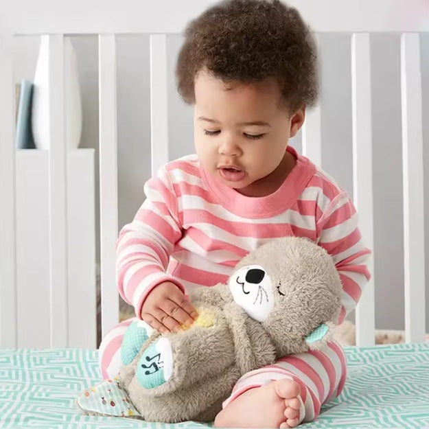 Peluche relajación Nutria Beige