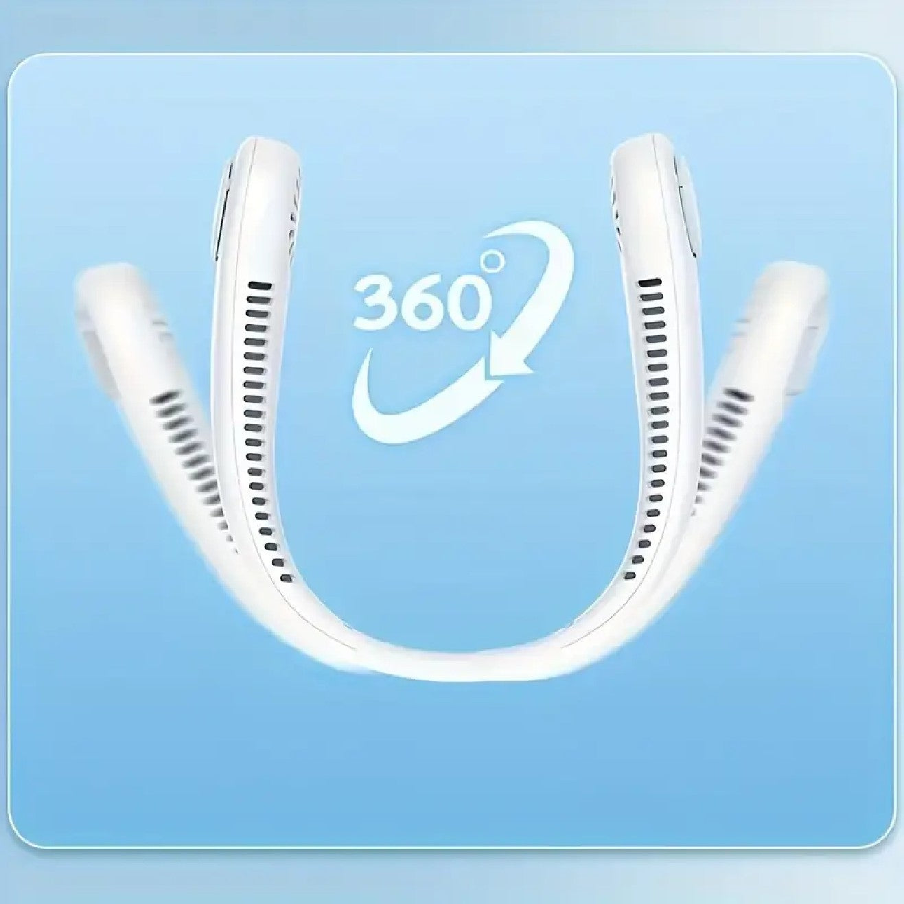 Ventilador de Cuello Portátil Recargable